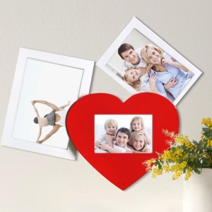 AdecoTrading 3 Opening Decorative Wall Hanging Collage Picture Frame ADEC1735